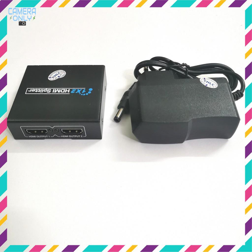 Bộ chia HDMI 1 ra 2 Full HD 1080 chia 1 nguồn HDMI ra thành 2 nguồn HDMI loại tốt