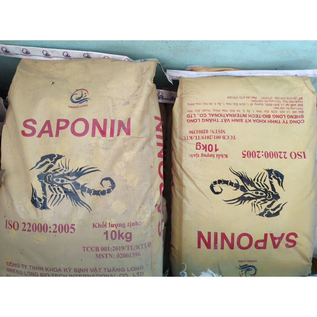 100g Saponin diệt tạp - sản phẩm chuyên dùng để diệt sinh vật gây hại khi xử lý hồ mới để thả cá Koi