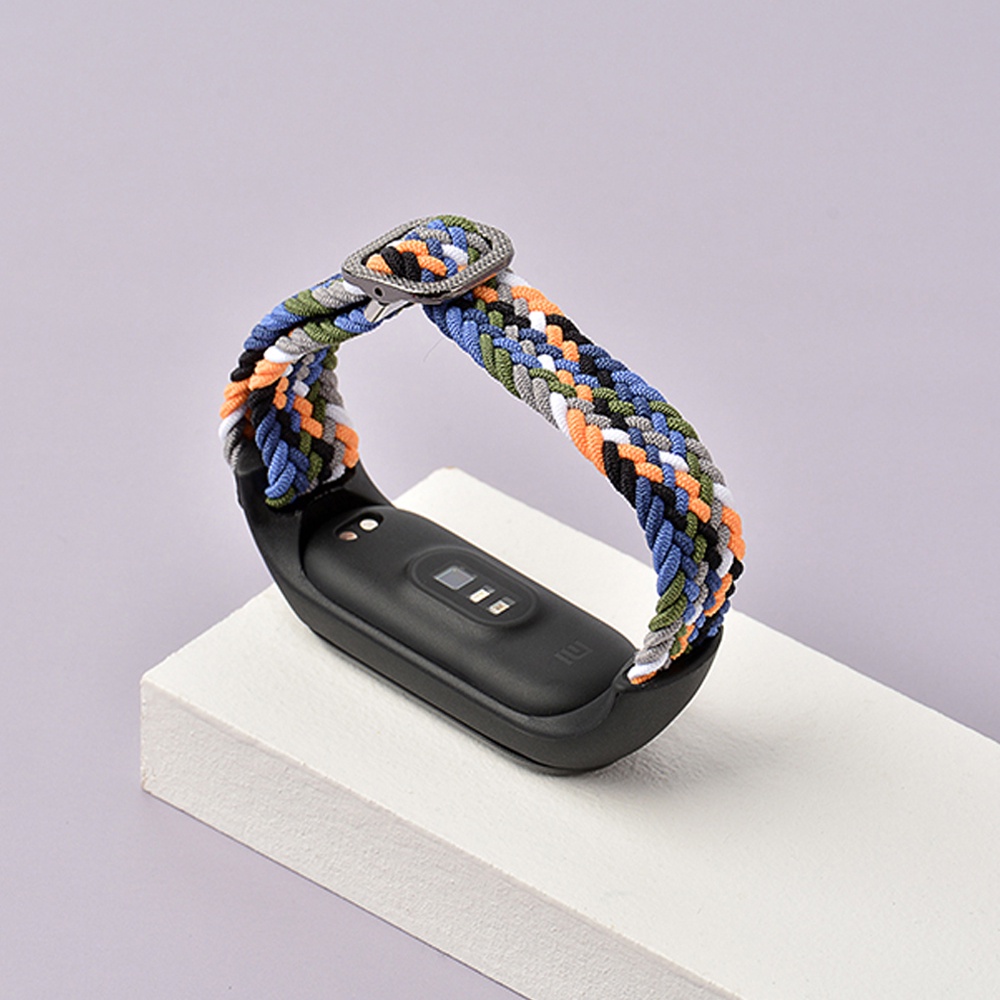 Dây Đeo Tay Thay Thế Chất Liệu nylon Co Giãn Cho mi band 6 miband 4 miband 5 mi band 4 3 5 6