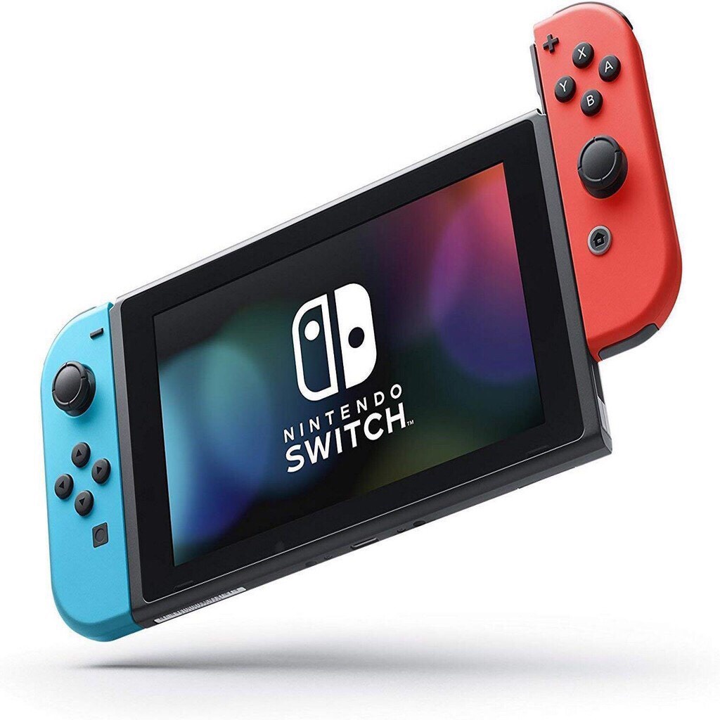 [Mã ELHAMS5 giảm 6% đơn 300K] Máy Nintendo Switch V2 new 100% bảo hành 12 tháng + miếng dán màn hình
