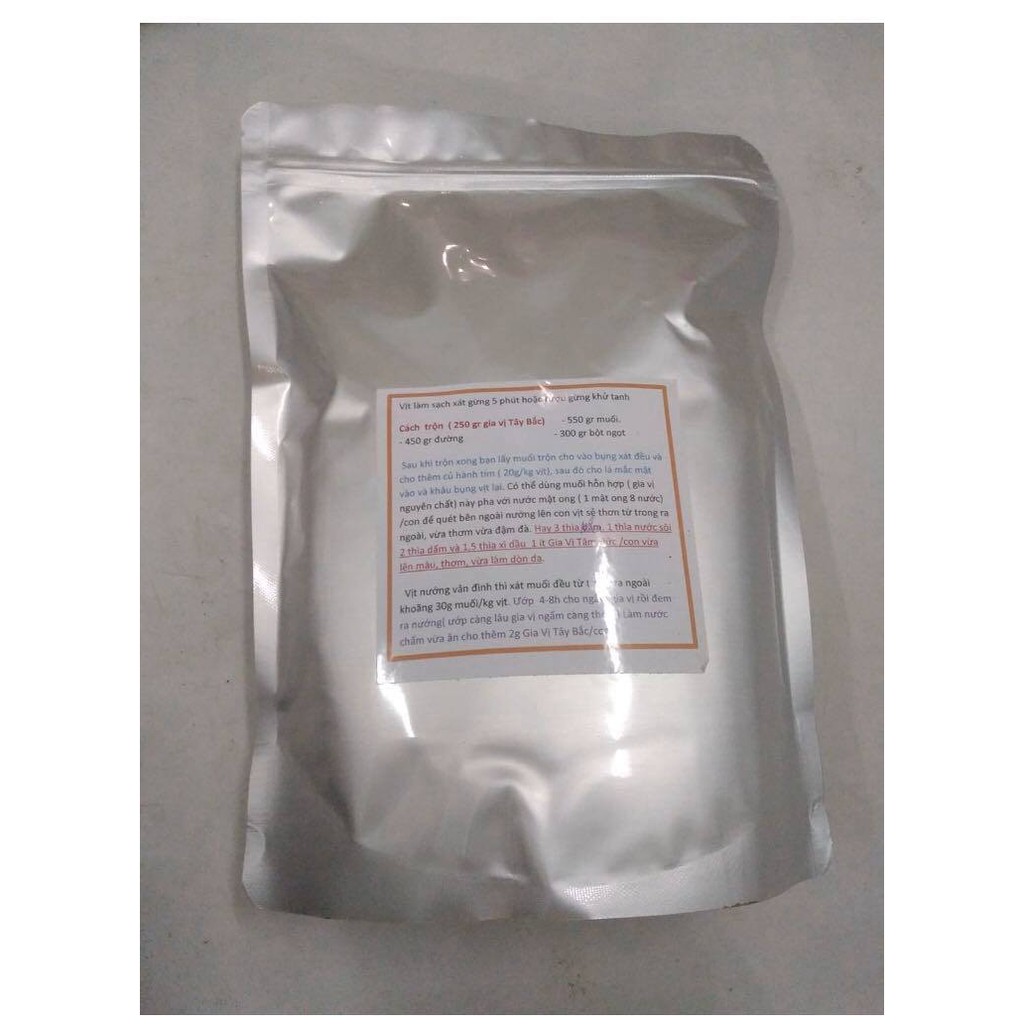 COMBO 3 GÓI 100GAM GIA VỊ NƯỚNG -QUAY CHUẨN TÂY BẮC  - TỔNG 300G