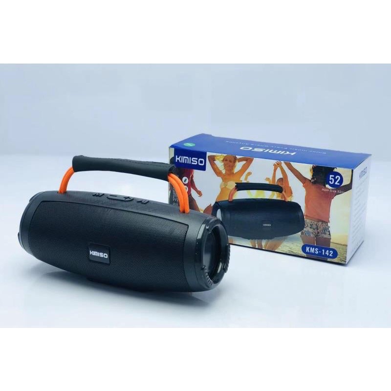 Loa Bluetooth Kimiso KMS-142 du lịch tiện lợi âm thanh cực hay bass căng