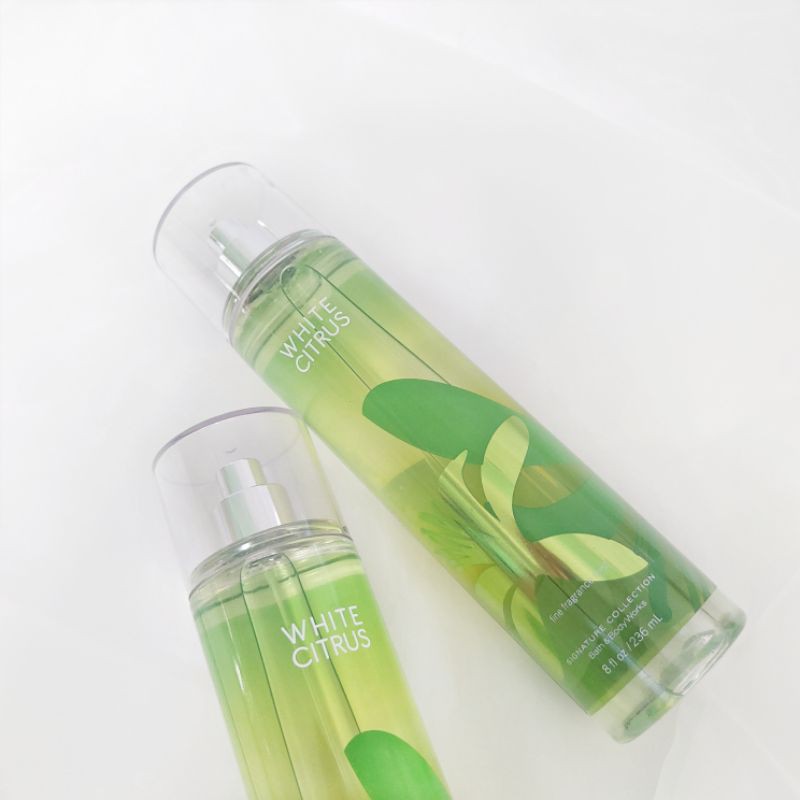 Xịt thơm toàn thân Bath and Body Works 236ml - WHITE CITRUS - Bodymist