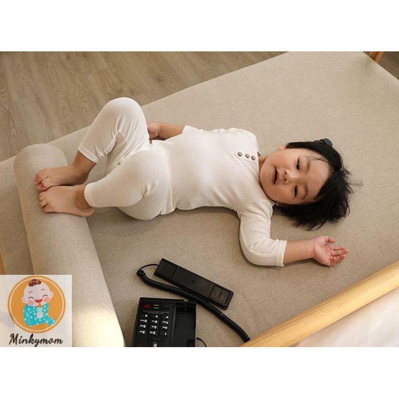 [MINKYMOM] Bộ Đồ Dài Tay 3 Cúc Thun Gân CHÍNH HÃNG MINKY MOM QUẢNG CHÂU