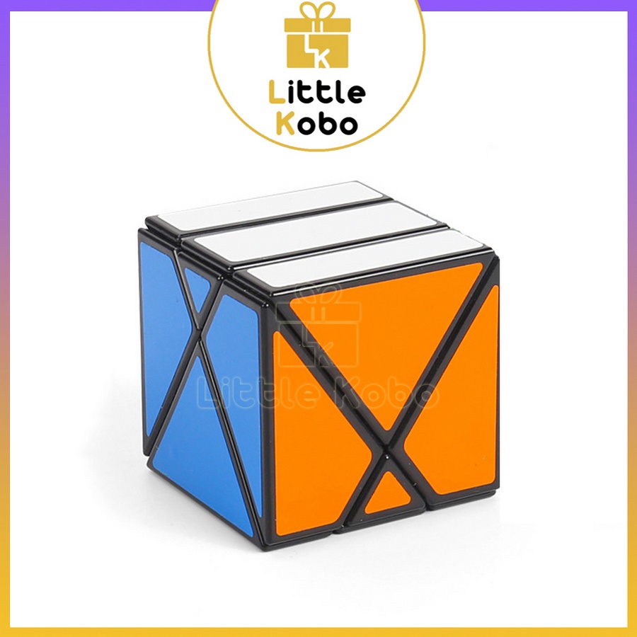 Rubik LanLan Skewb X Cube Rubic Biến Thể 6 Mặt Đồ Chơi Trí Tuệ Trẻ Em Phát Triển Tư Duy Thông Minh - Little Kobo