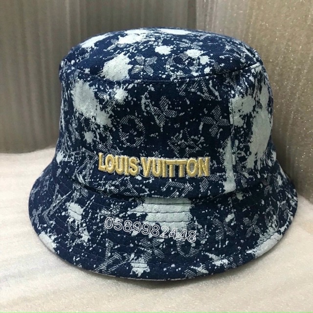 Mũ tai bèo loang màu jeans thêu nổi cực chất lạ HOT (Siêu rẻ 1996)