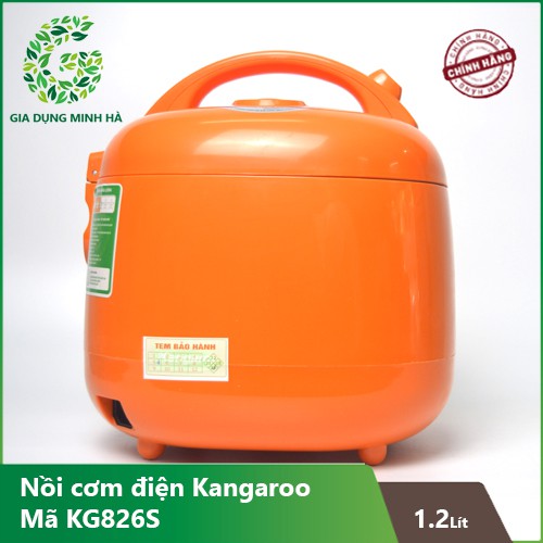 Nồi cơm điện 1.2 lít Kangaroo KG826S bảo hành chính hãng 12 tháng