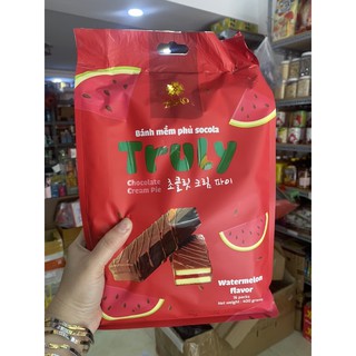 Bánh Mềm Phủ Socola Chuối Truly 400g