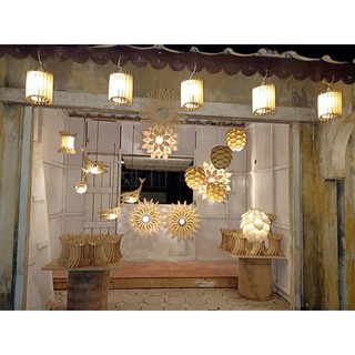 Đèn gỗ trang trí AKZ-DG043