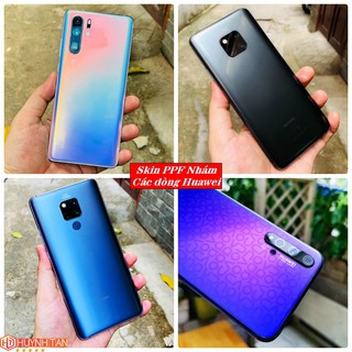 [Mua 1 tặng 1] Dán dẻo PPF Huawei các dòng bề mặt Nhám chống vân tay cực tốt