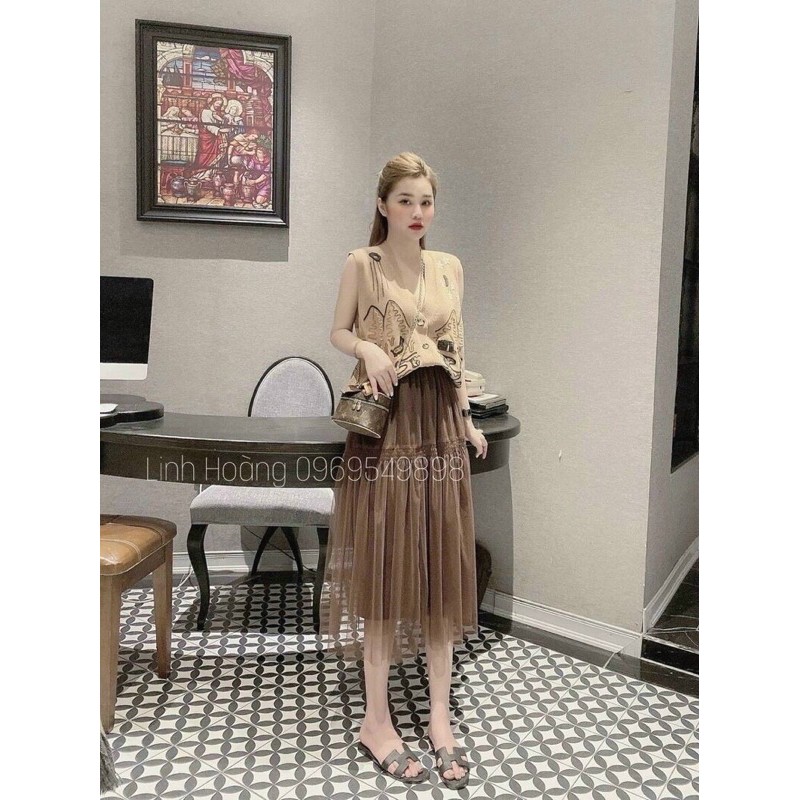 chân váy voan bồng bềnh xinh lắm (kèm hình thật) | BigBuy360 - bigbuy360.vn