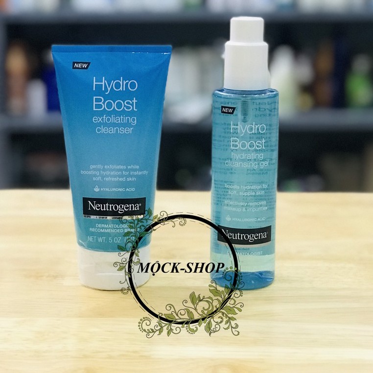 SỮA RỬA MẶT NEUTROGENA HYDRO BOOST EXFOLIATING CLEANSER HÀNG NỘI ĐỊA MỸ | BigBuy360 - bigbuy360.vn
