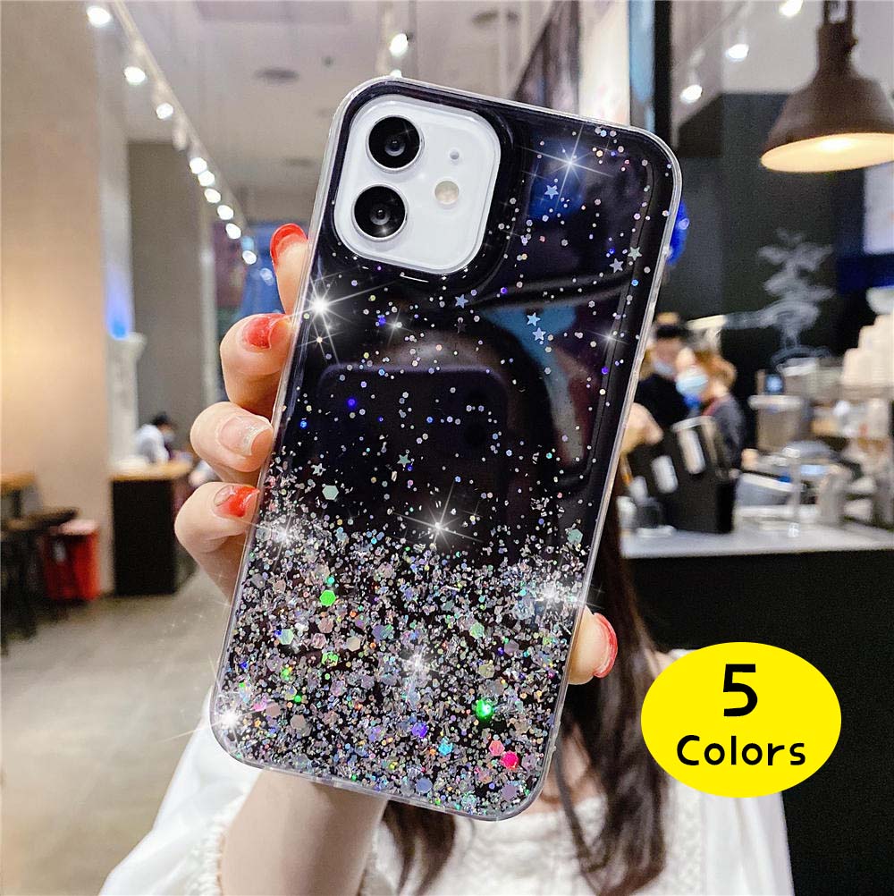 Ốp Điện Thoại Trong Suốt Màu Cầu Vồng Long Lanh Cho OPPO A39 A57 A59 F1S A37 Neo 9 F5 A83 A77 A71