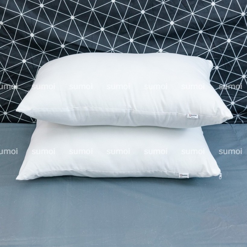 Ruột gối nằm ép hơi kích thước 40x60 cm cho ga poly cotton