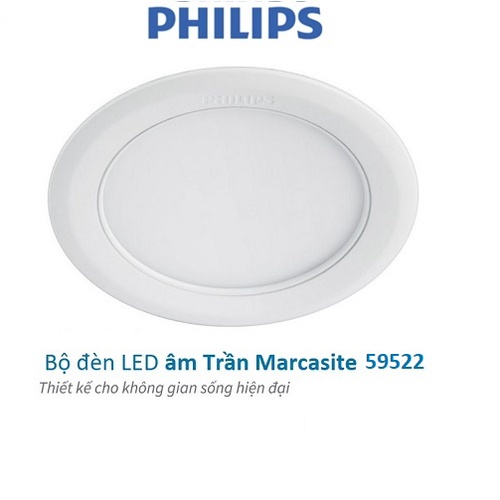 Đèn Philips downlight 59522 MARCASITE 125 12W
