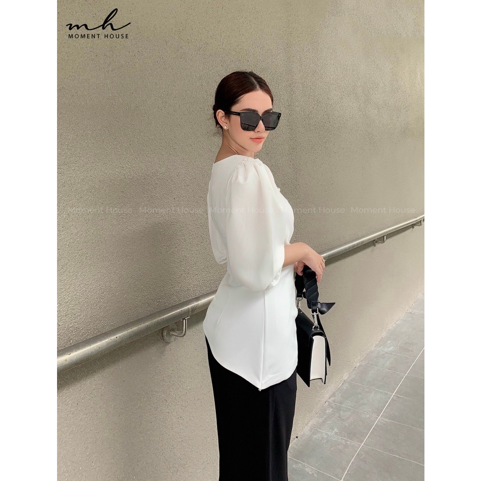 ÁO TÀ CHÉO HÀNG THIẾT KẾ, chất tây lạnh mềm [Moment House]
