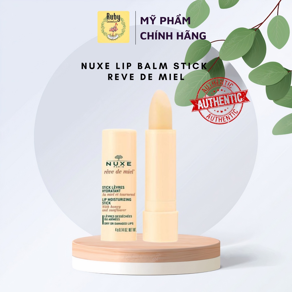 Son Dưỡng Nuxe Reve De Miel Lip Moisturizing Stick (4g)