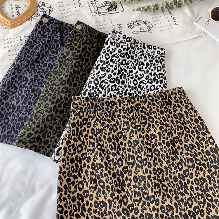 Chân Váy Chữ A Họa Tiết Da Báo Cá Tính Dành Cho Nữ | BigBuy360 - bigbuy360.vn