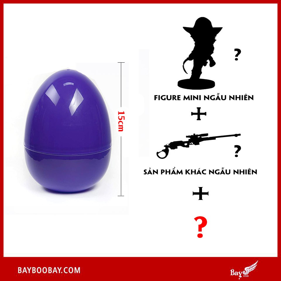 [ 15cm ] Trứng nhân phẩm to đùng Baystore