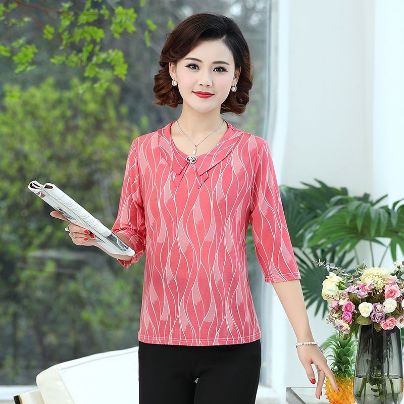 ÁO KIỂU NỮ TRUNG NIÊN_ ÁO SƠ MI TRUNG NIÊN KIỂU DÁNG SANG TRỌNG CHO BÀ CHO MẸ
