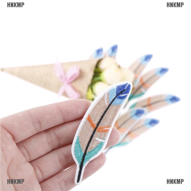 FREESHIP ĐƠN 99K_ Sticker ủi thêu hình lông vũ