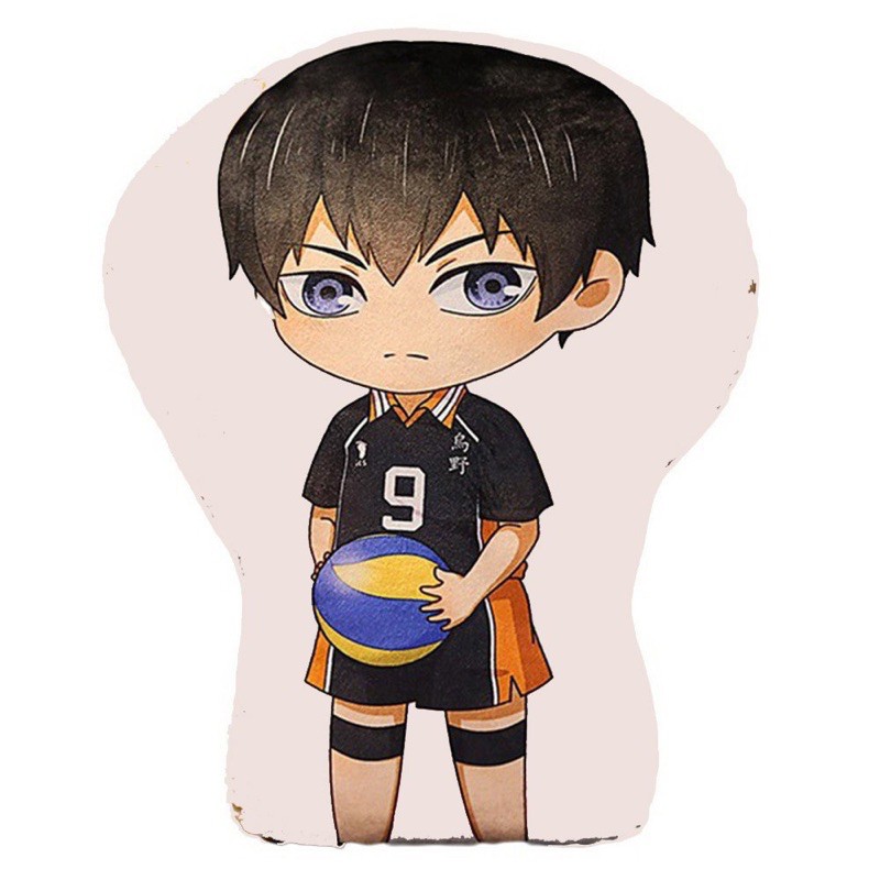 gấu ôm haikyuu / gối ANIME haikyuu in 2 mặt ảnh