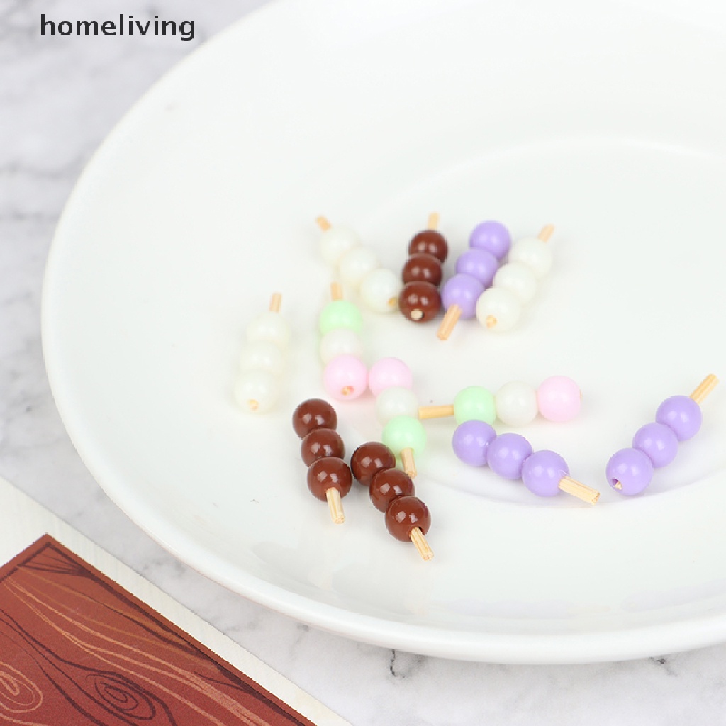 Set 3 Xiên Cơm Mini Hình Cá Phong Cách Nhật Bản Cho Nhà Búp Bê