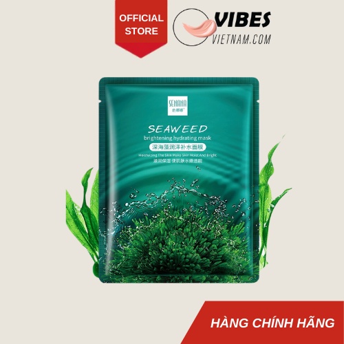 Mặt nạ giấy tảo biển - bổ sung dưỡng chất dưỡng ẩm cấp nước phục hồi da vibesvietnam