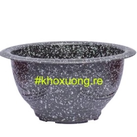 Chậu nhựa giả đá - Chậu Trồng Sen, Loại Tốt - Stone-crushed plastic basin - Lotus Planting Plant  (size: 60-70-80cm)