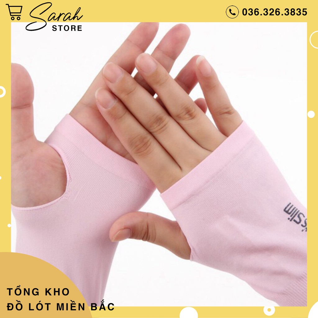 GĂNG TAY CHỐNG NẮNG LET SLIM AQUA NHẬP KHẨU ( túi zip)