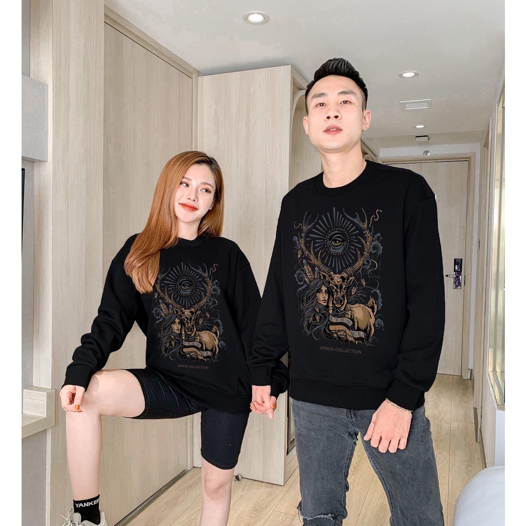 [Mã LTP50 giảm 50000 đơn 150000] Áo Thu Đông Nam - Áo Nỉ Nam Azila Dài Tay Chữ Vennus Chất Liệu Poly Mềm Mịn - TD73 | BigBuy360 - bigbuy360.vn