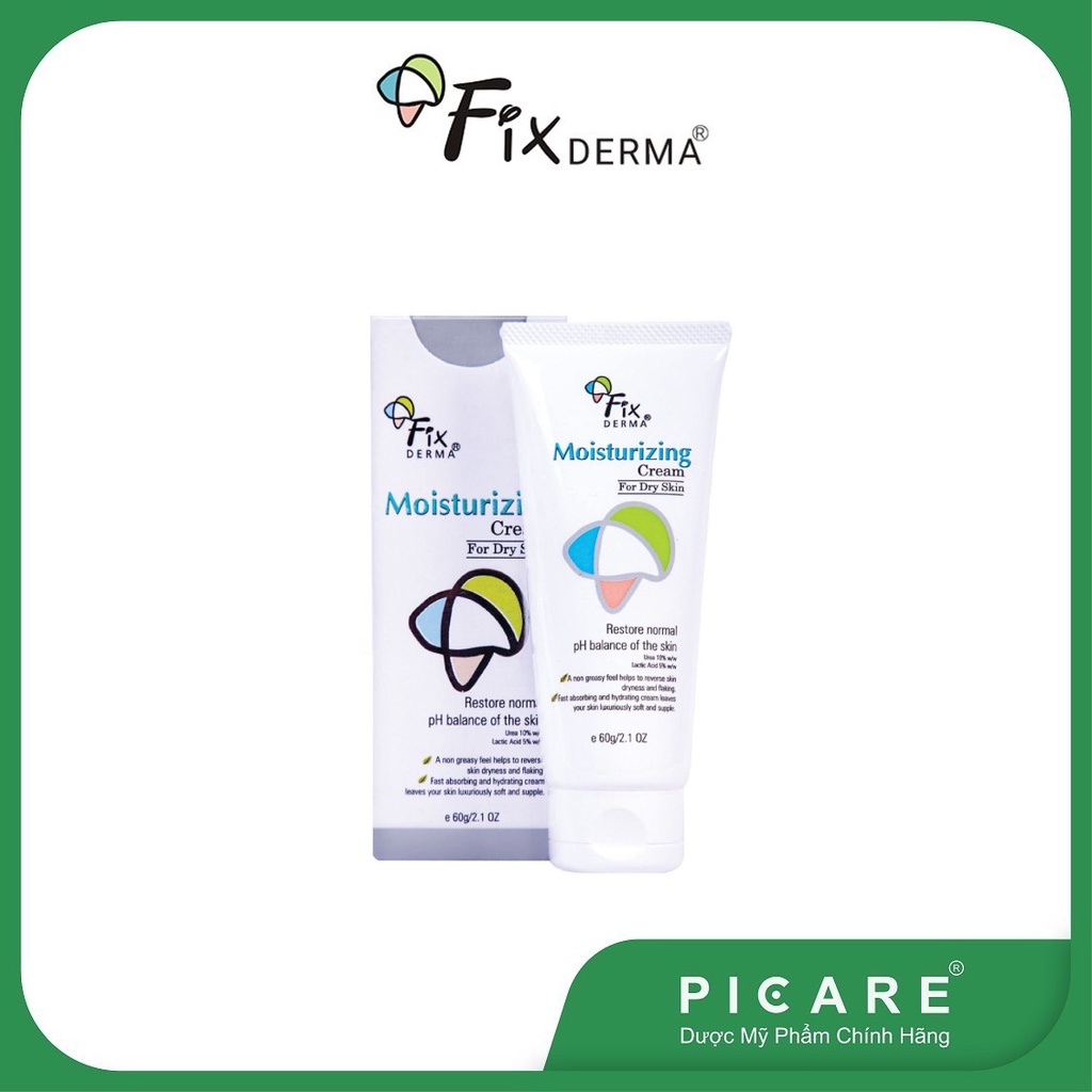 Kem dưỡng ẩm cho da khô bong tróc Fixderma Moisturizing Cream 60g