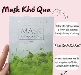 [ MUA 1 TẶNG 5] mặt nạ khổ qua rừng