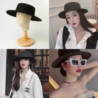 Mũ dạ vành nhỏ nhiều màu cao cấp