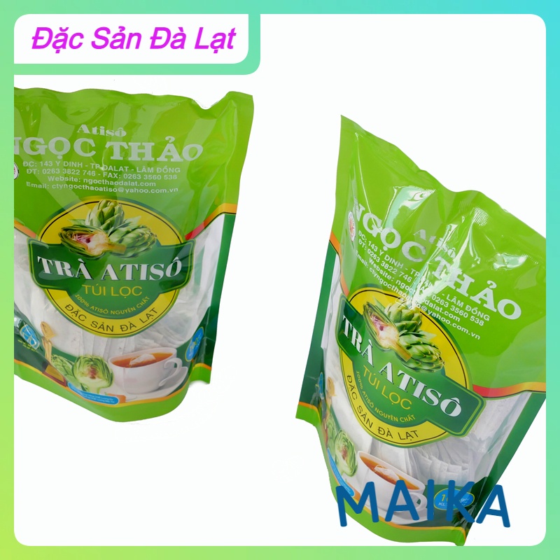 Combo 2 gói trà atiso 100 túi lọc loại đặc sản