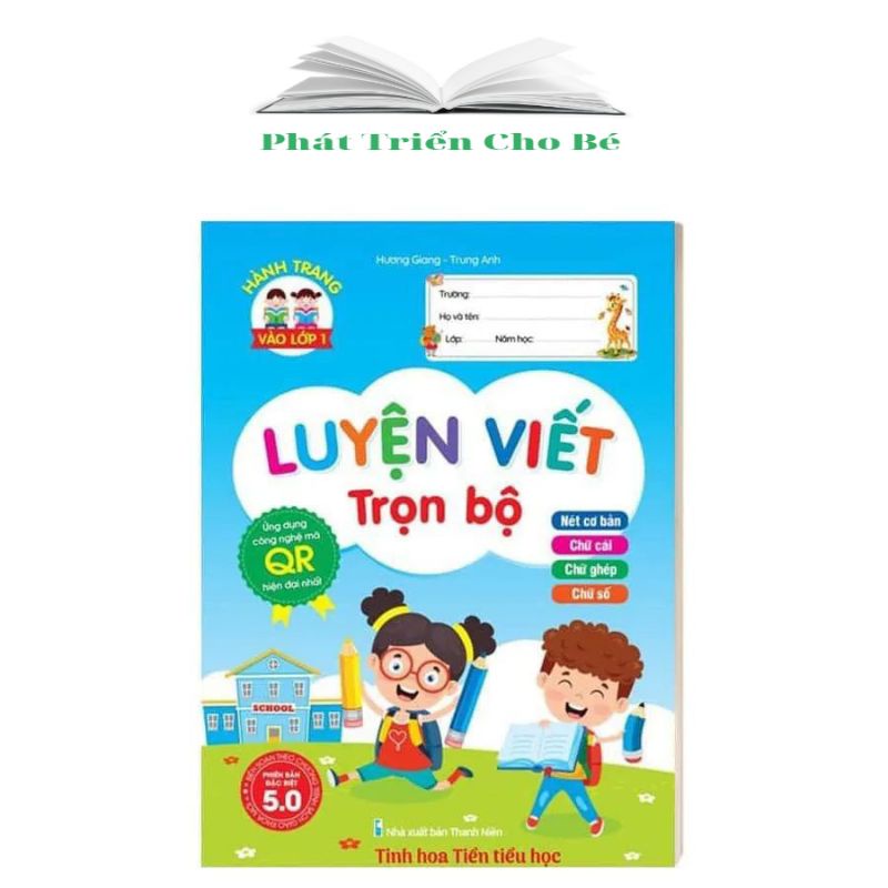 Sách - Luyện Viết Trọn Bộ 5.0 - Ứng Dụng Công Nghệ Mã Qr