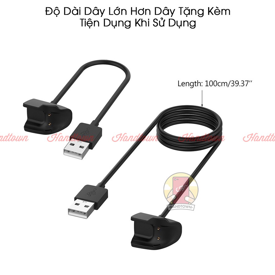 Dây Cáp Sạc Đồng Hồ Thông Minh Samsung Galaxy Fit 2 Fit2 Loại Dài 100Cm Sm R220