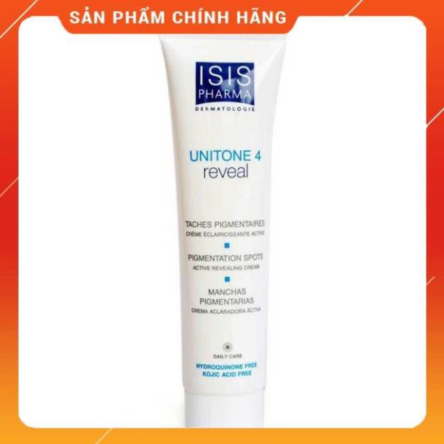 Isis Pharma Kem hỗ trợ điều trị sạm nám, tàn nhang ban đêm Unitone 4 Reveal 30ml