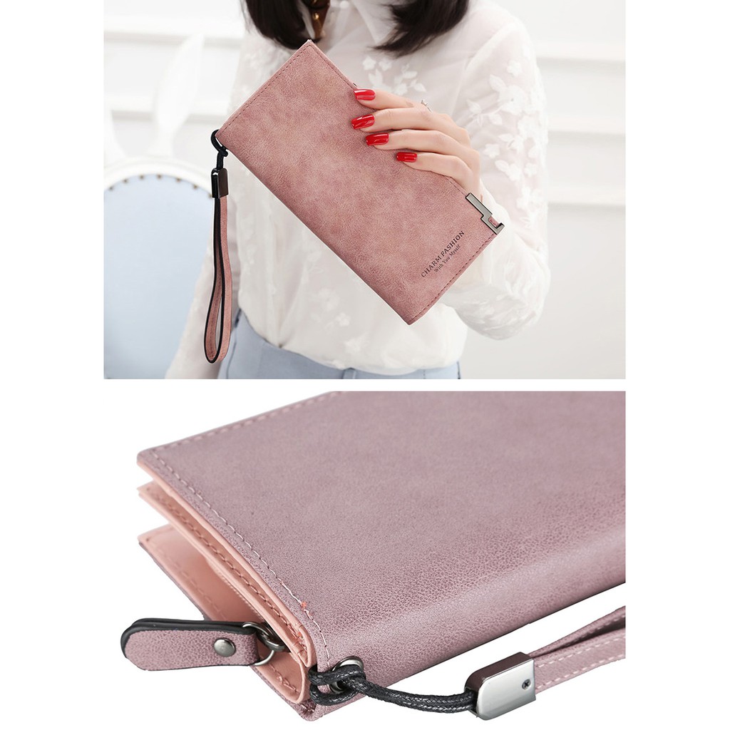 [Mã FAMAYWA2 giảm 10k đơn từ 50k] Bóp Nữ Charm Fashion Dáng Đứng | BigBuy360 - bigbuy360.vn