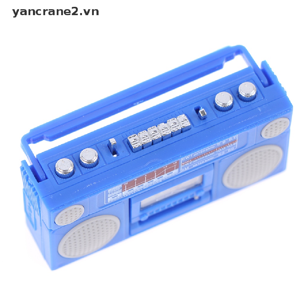 Mô Hình radio Đồ Chơi Mini Hoài Niệm Trang Trí Nhà Búp Bê {yancrane2.vn}