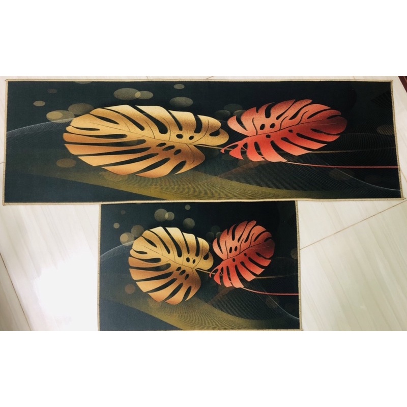 Bộ đôi Thãm 3D cao cấp chống trượt