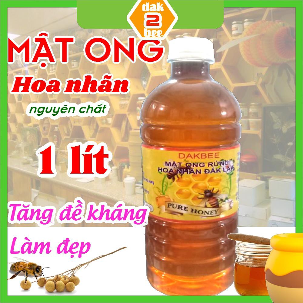 Mật ong rừng hoa Nhãn - hỗ trợ trị đau dạ dày, chữa ho, khàn tiếng, ngăn ngừa các bệnh khó chữa - dakbee