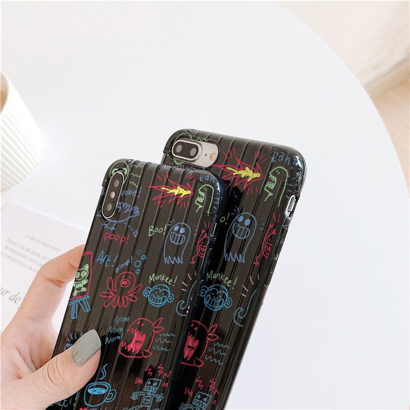 Ốp lưng iphone Munkee sọc 3D chống va đập 5/5s/6/6plus/6s/6splus/7/7plus/8/8plus/x/xs/11/12/pro/max/plus/promax | BigBuy360 - bigbuy360.vn