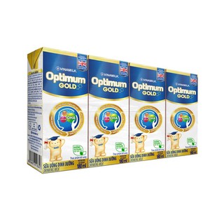 SỮA BỘT PHA SẴN OPTIMUM GOLD - LỐC 4 HỘP X 180ML