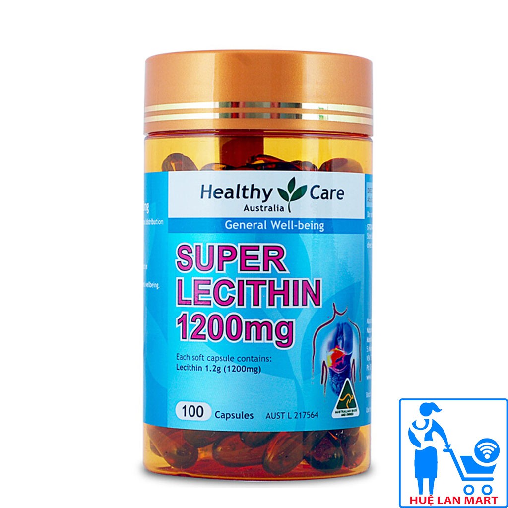 Thực Phẩm Bổ Sung Healthy Care Super Lecithin 1200mg - Lọ 100 Viên