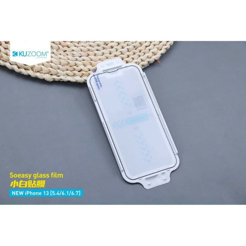 Kính Cường Lực Kuzoom Full Màn cho iphone 14 pro max/14 pro/14 max/ 13 Pro/ 13 Pro Max/12 pro max/12/12 pro chính hãng