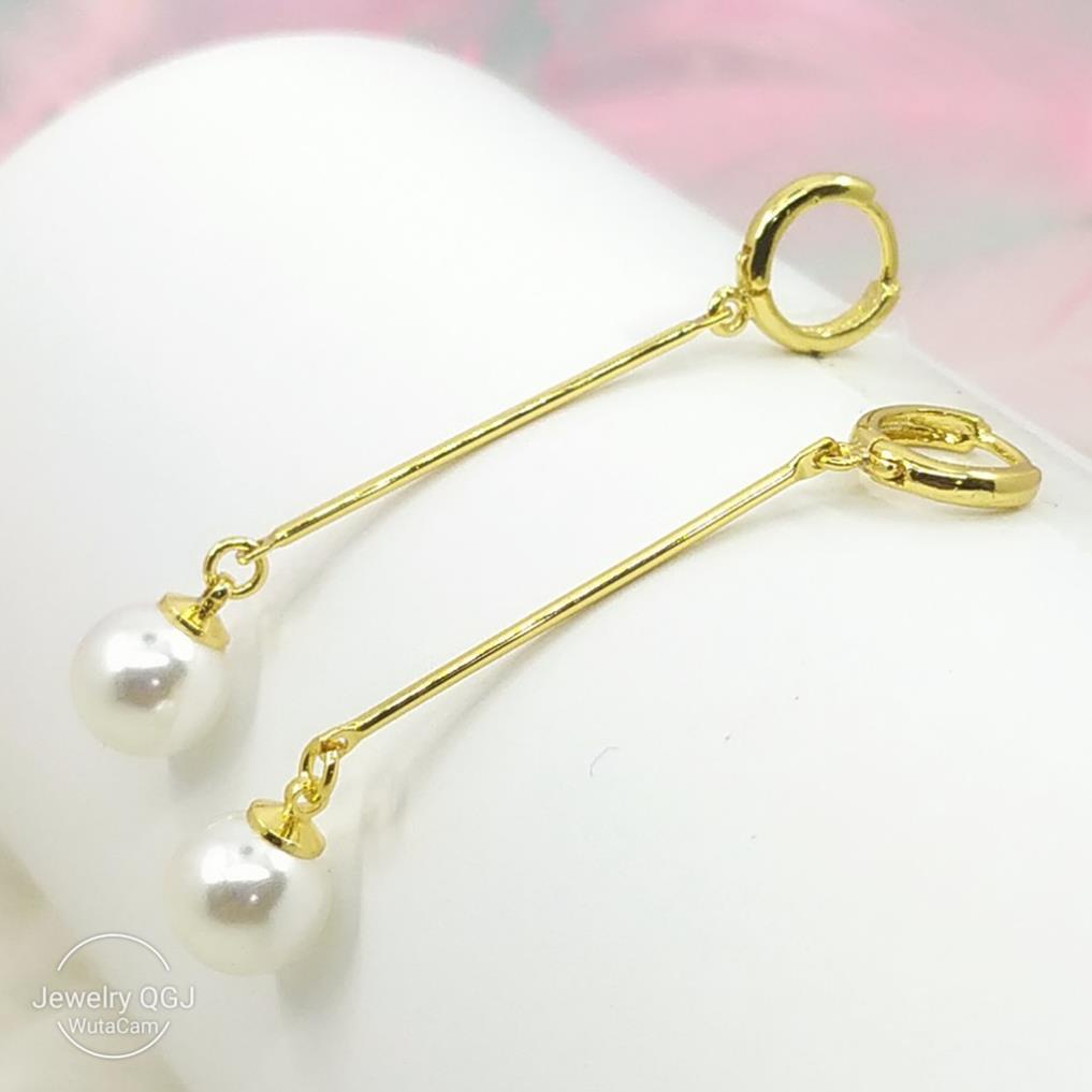 Bông tai bạc 925 Dáng dài nhỏ nhắn xinh xắn ANTA Jewelry ATJ3097