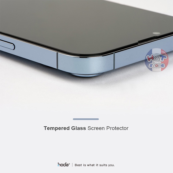 Kính cường lực full màn hình HODA SAPPHIRE cho IP 13 Pro / 13 đạt độ cứng GIA Mohs Hardness 9