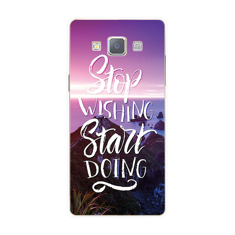 Ốp Lưng Samsung A3 A5 A7 2015 TPU mềm Case phong cảnh