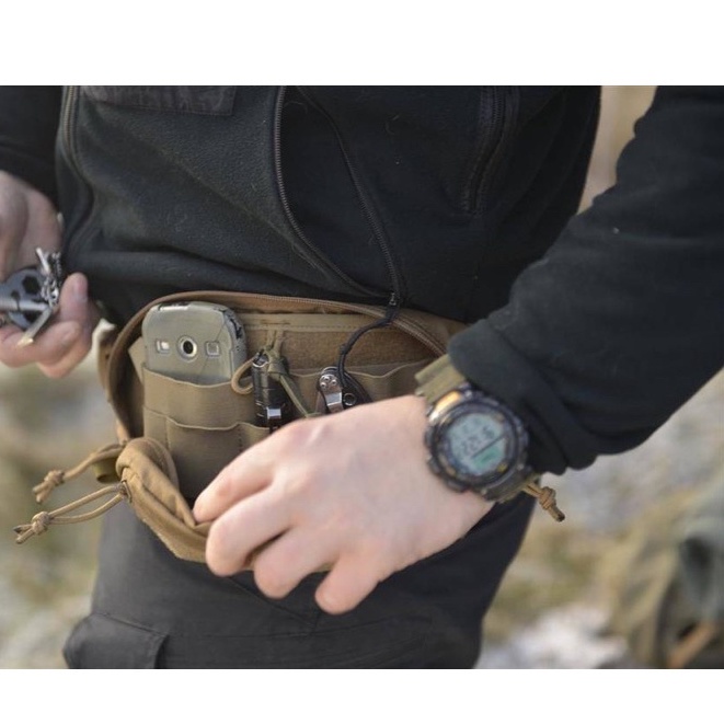 TÚI ĐEO CHÉO HELIKON BANDICOOT TACTICAL TIỆN DỤNG  100% polyester phủ Nylon chống nước tuyệt đối
